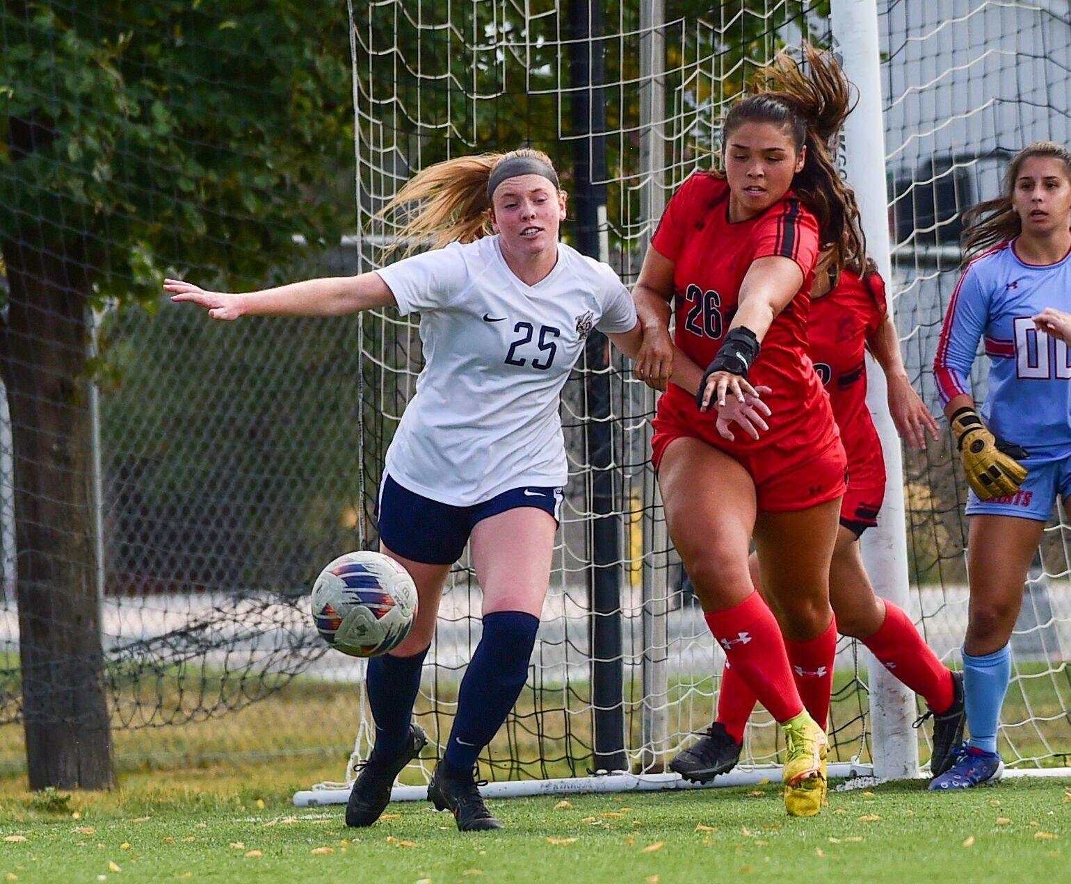 MSU Billings women's soccer competes against Saint Martin's University in Billings